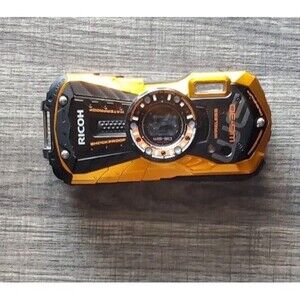 RICOH WG-30 Waterproof Digital Camera 16.0MP FOR PARTS AS IS